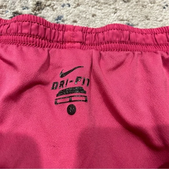 Nike Dri-Fit Pink & White Athletic Shorts Size Medium - Picture 4 of 7